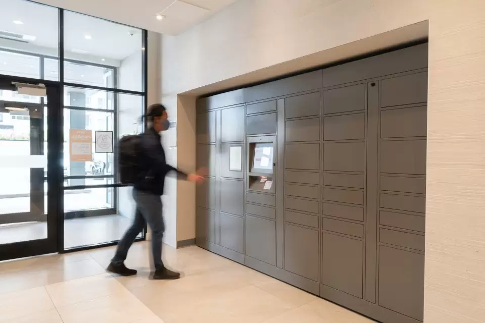 Smart lockers by companies