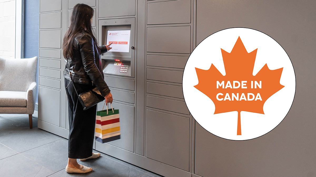 Snaile, Canada’s Parcel Locker Company, Moves All Production of Automated Smart Lockers to Canada