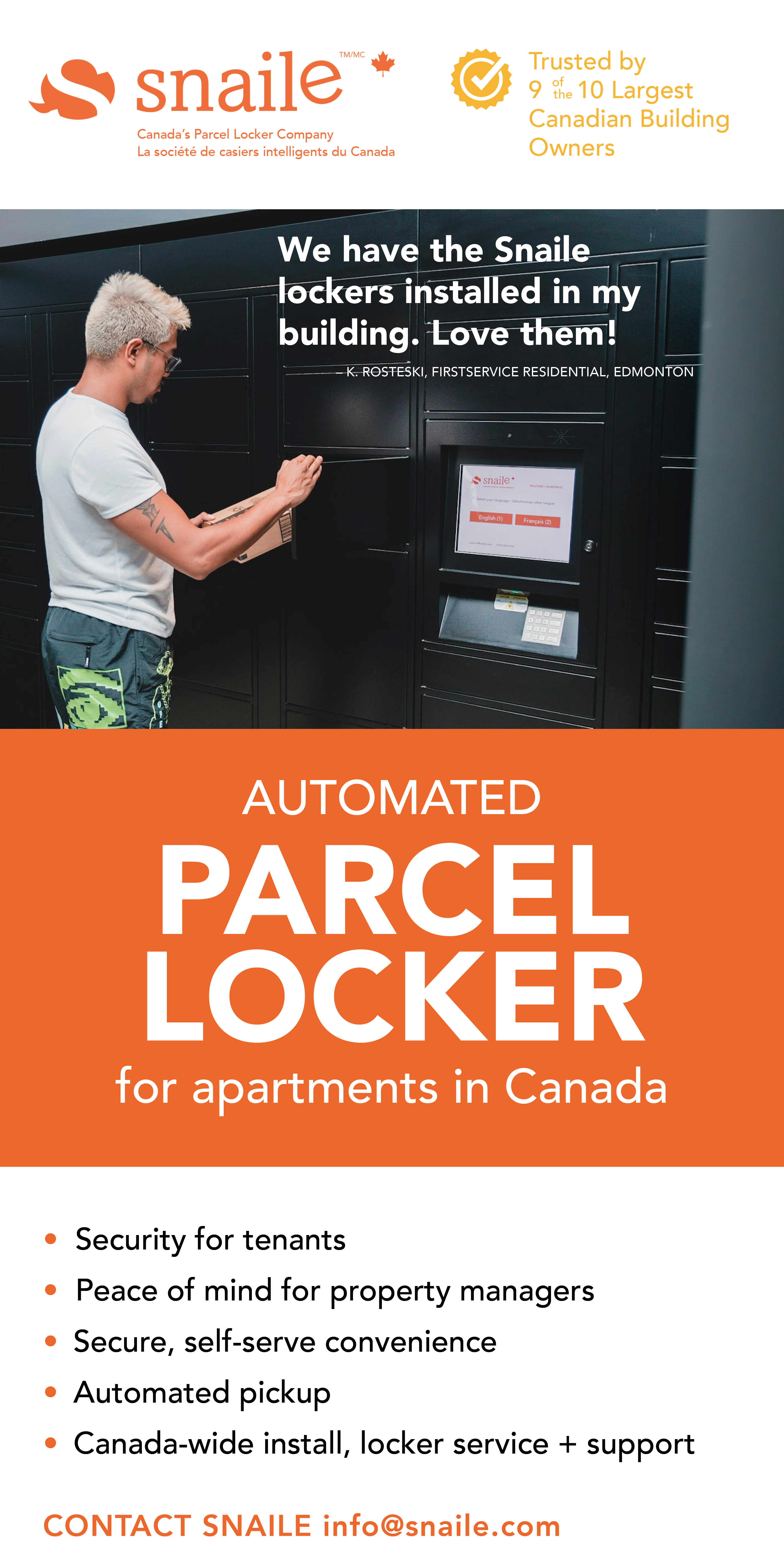 Parcel Locker for Apartments