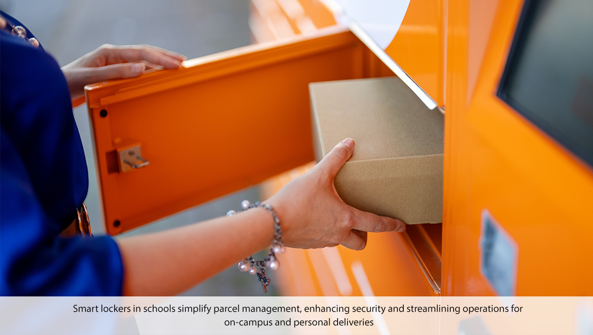 How Smart Lockers Keep Campus Deliveries Organized