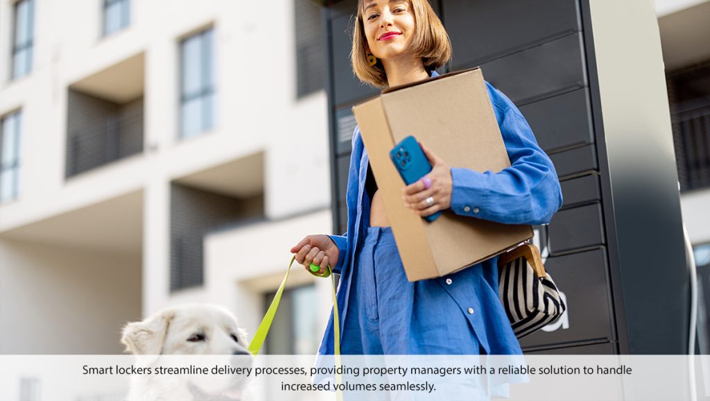 Why Apartment Smart Parcel Lockers Are Essential for Managing Peak Season Deliveries