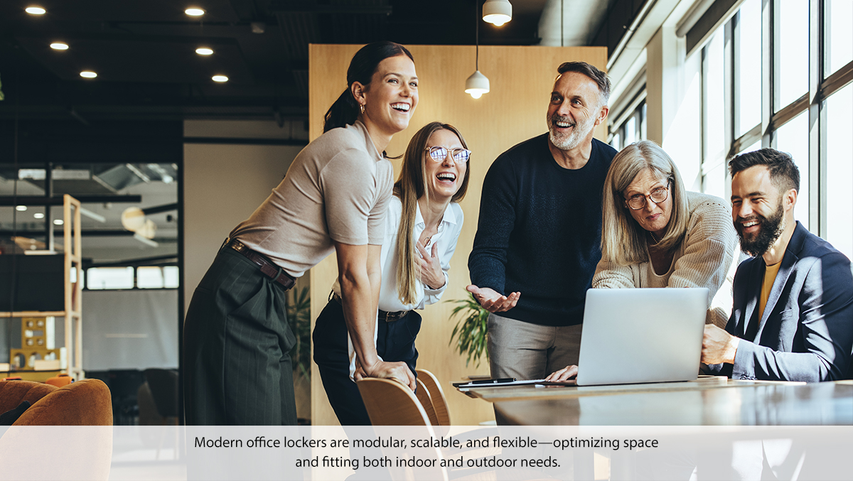 Why Smart and Modern Office Lockers are a Must for Hybrid Workplaces
